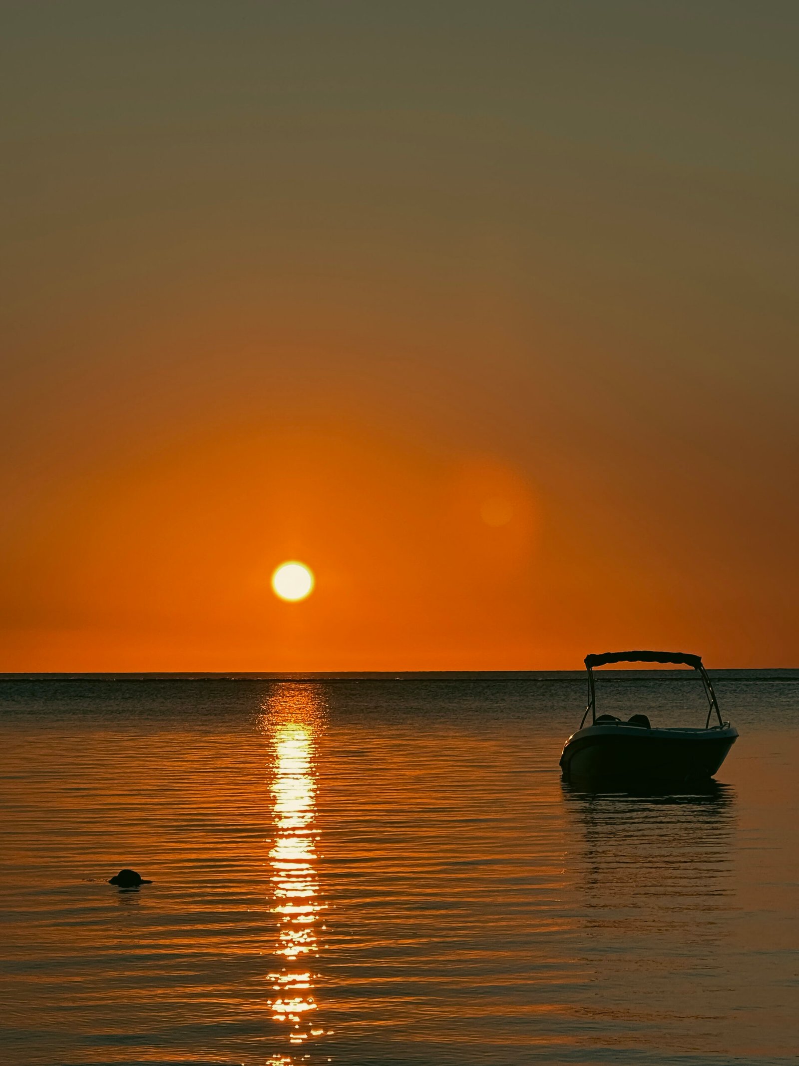 couché de soleil ile maurice