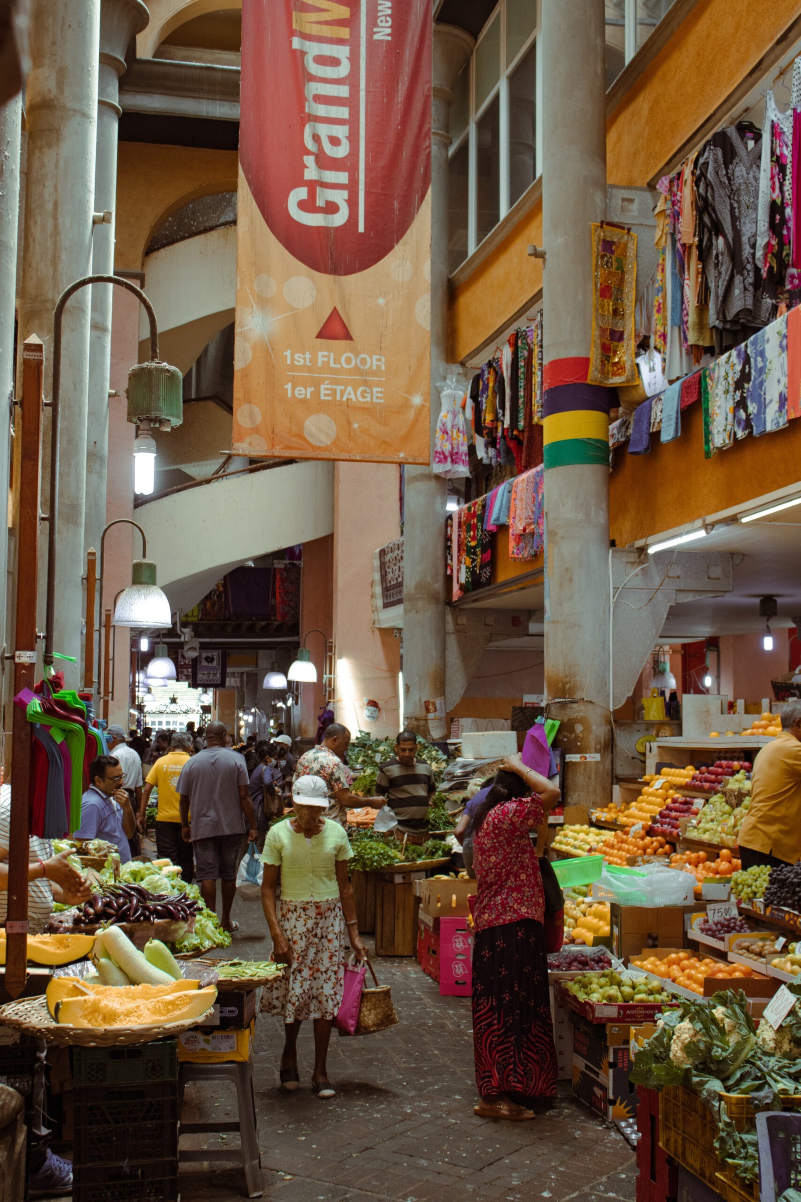 marché fruits legumes ile maurice