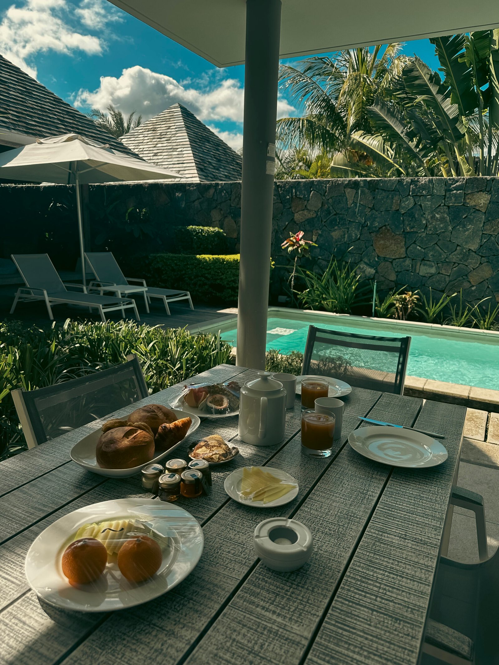 petit dejeune villa