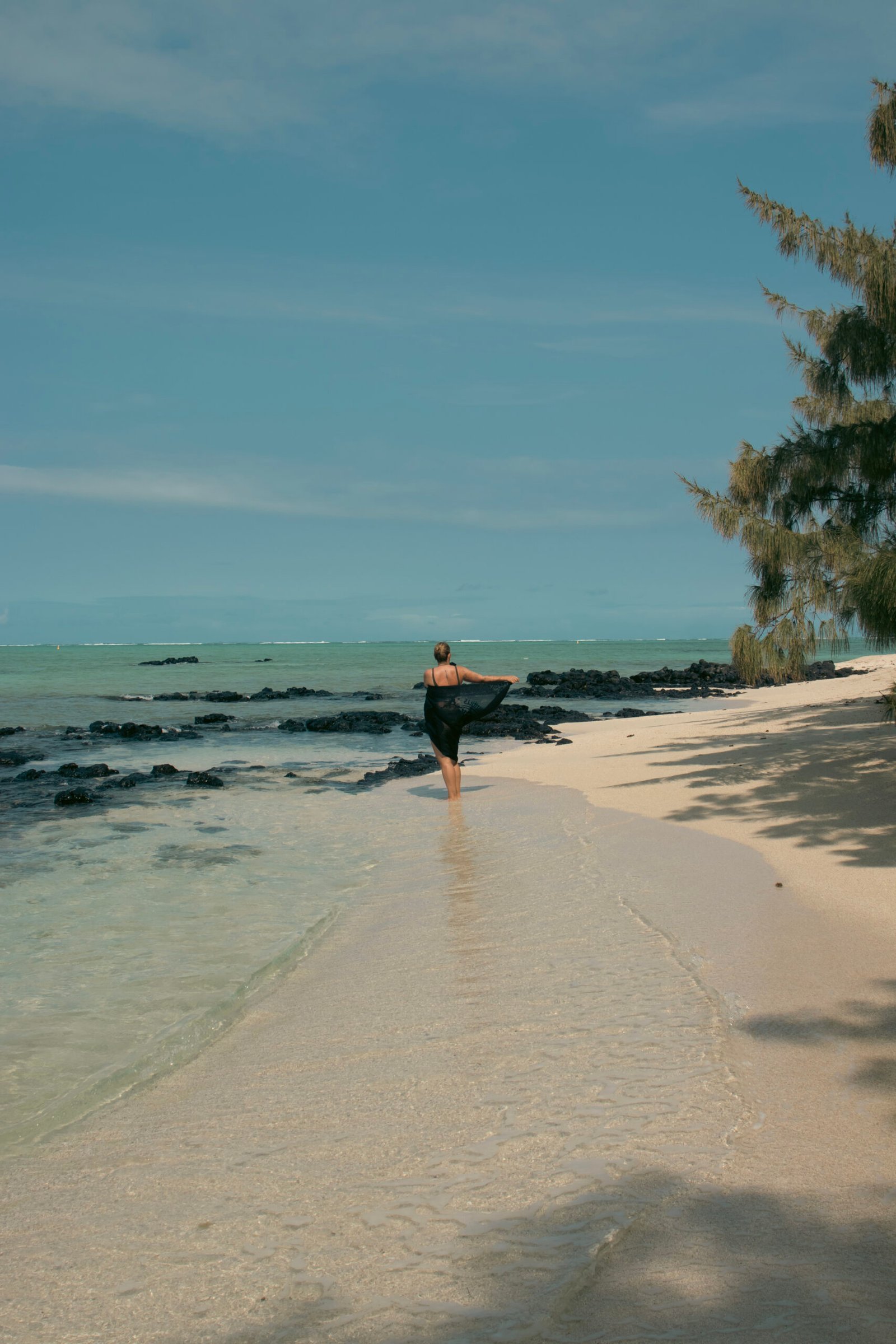 plage de ile aux cerfs maurice