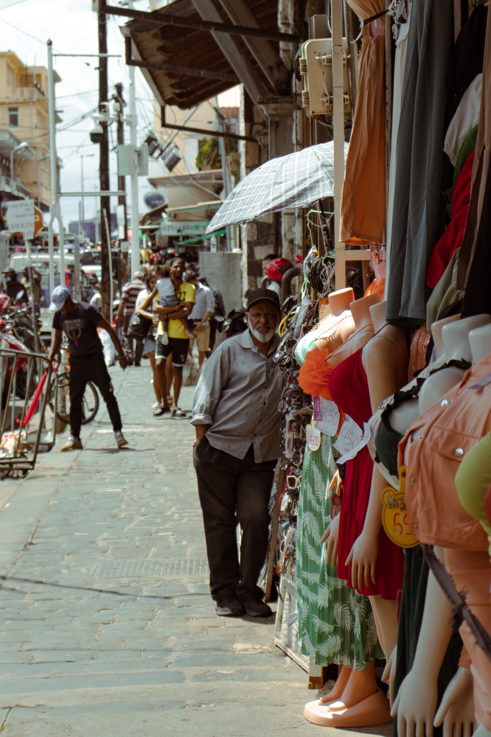 port louis homme marché ile maurice