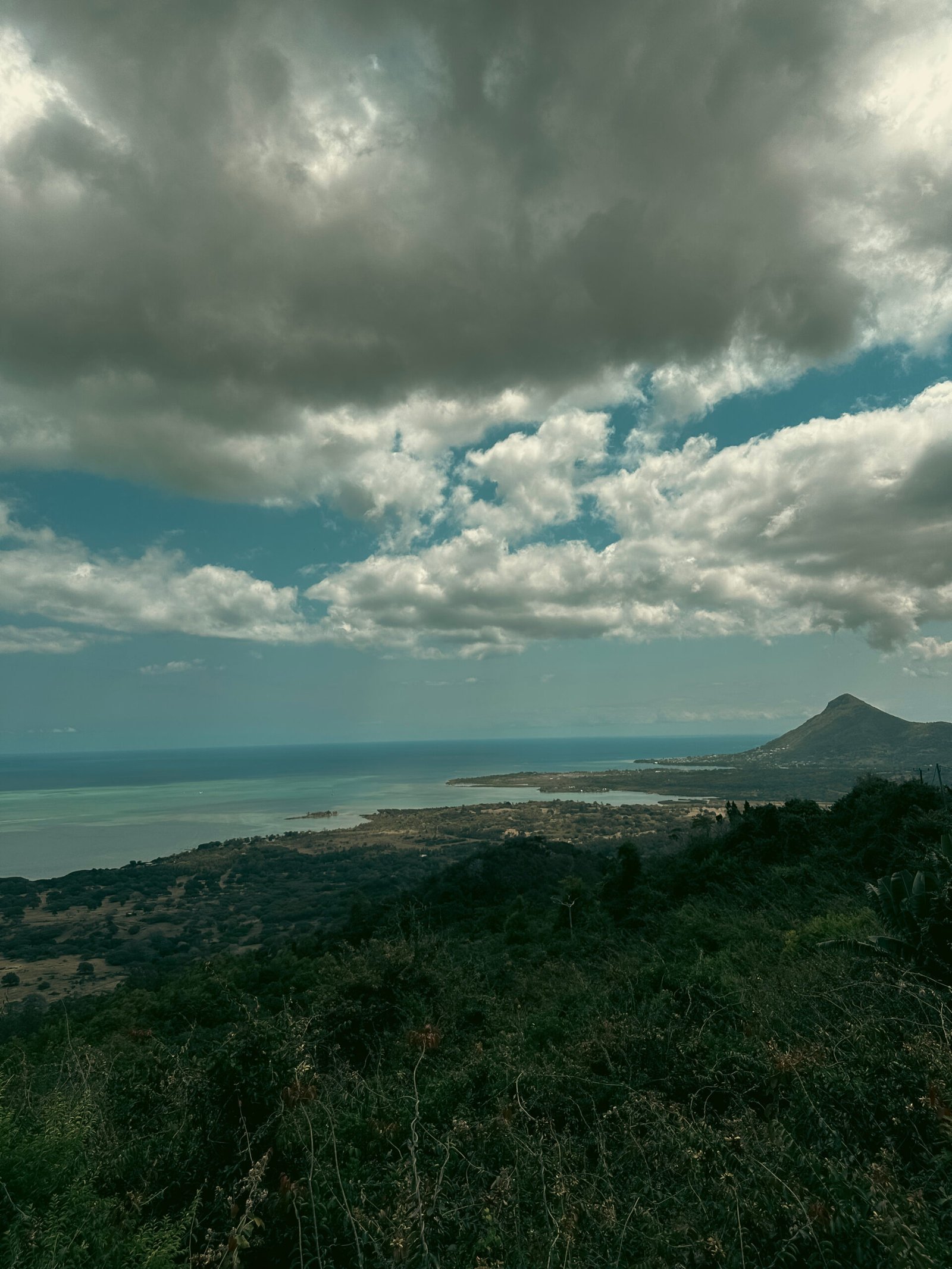 vue chamarel lagon ile maurice